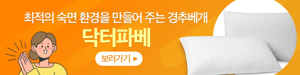 경추 건강을 위한 최적의 선택, 닥터파베 › 스타일리쉬 플레이스 닥터파베 경추베개, 수면 자세 개선을 위한 베개
